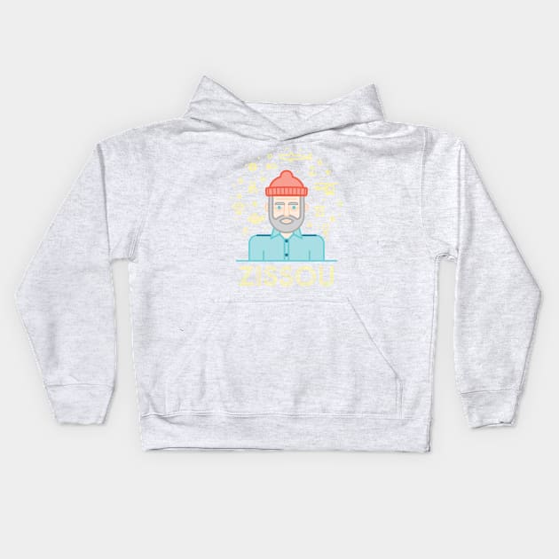 Zissou Kids Hoodie by wharton